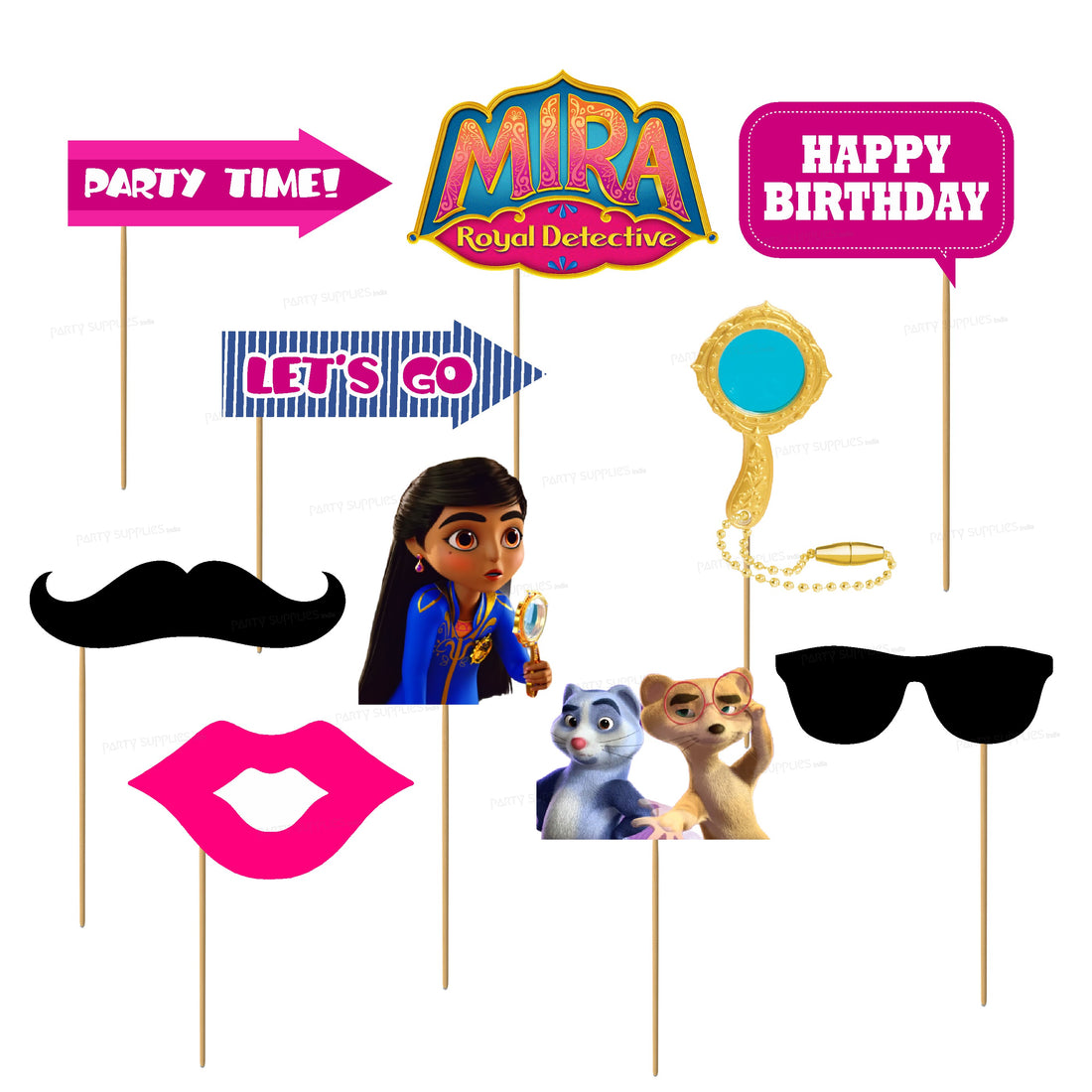 Mira Royal detective Theme Props