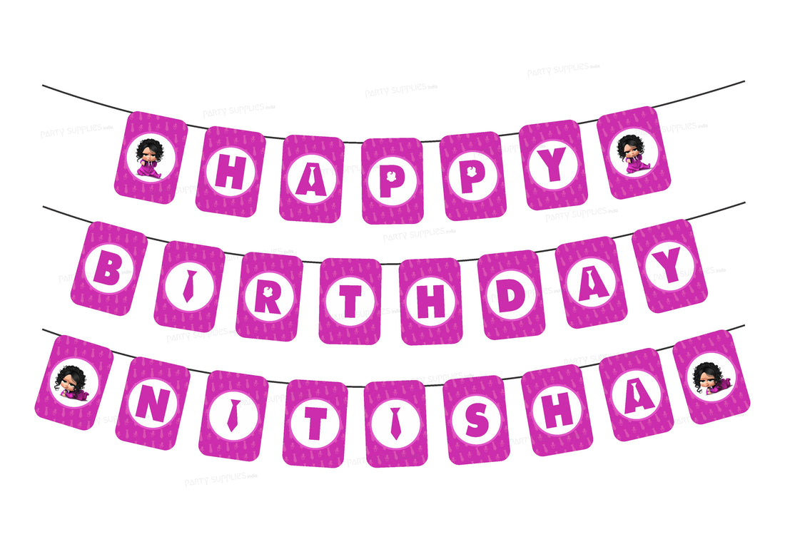 Girl Boss Baby Theme Hanging