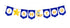 Twinkle Twinkle Little Star Boy Theme Age Hanging - image 1 of 3 | Party Supplies India