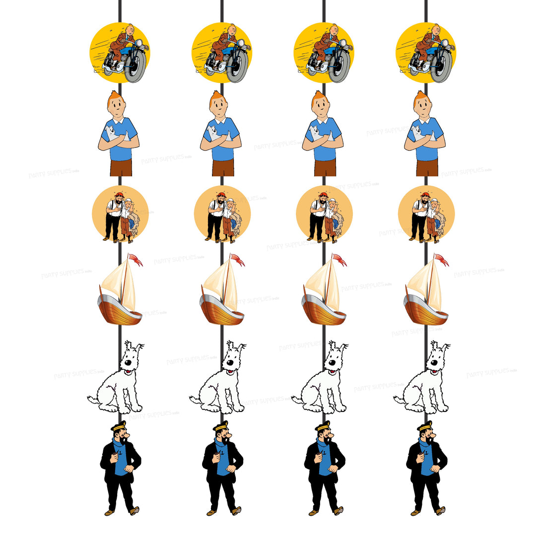 Tintin Theme Dangler