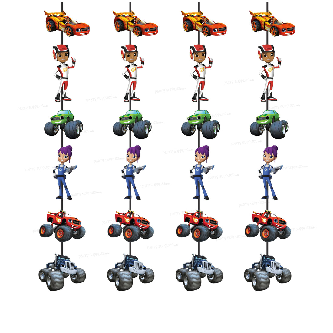 Blaze and the Monster Machines Theme Dangler