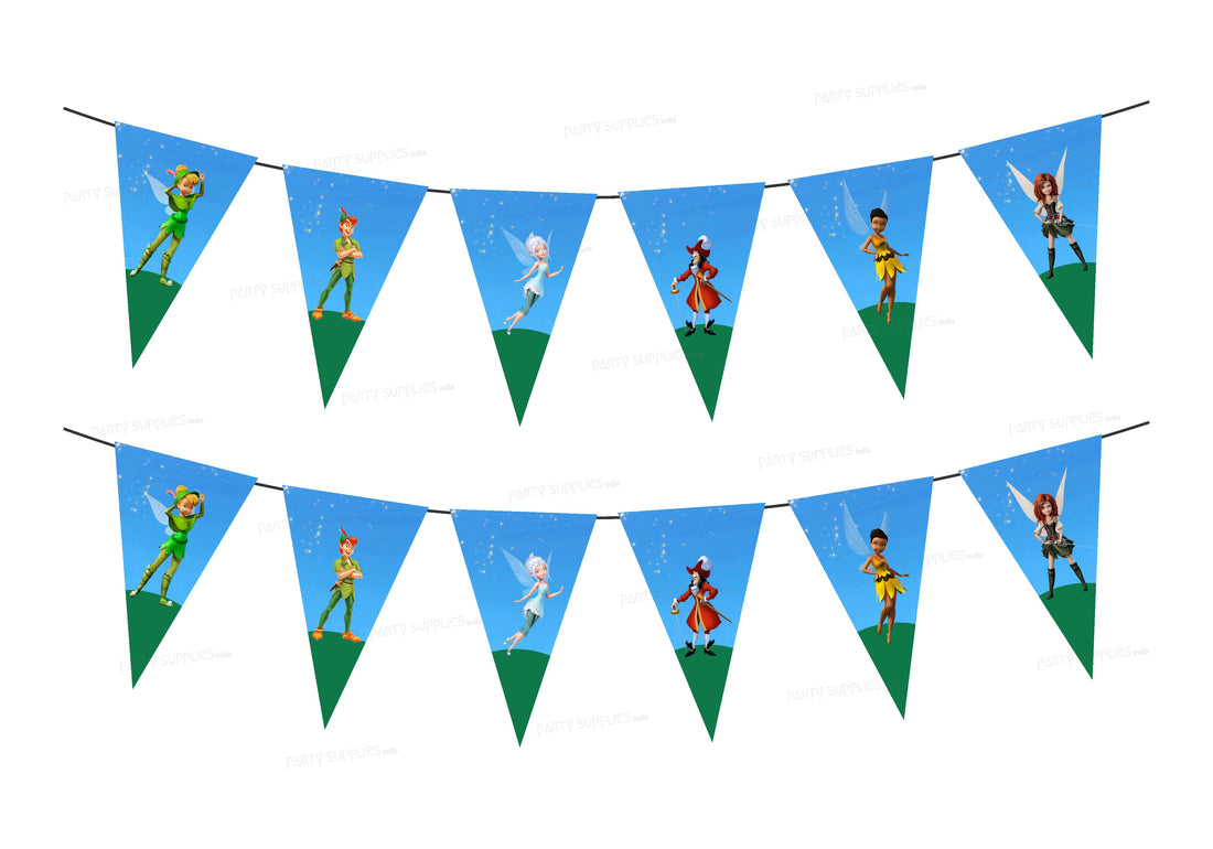 Tinker Bell Theme Flag Bunting