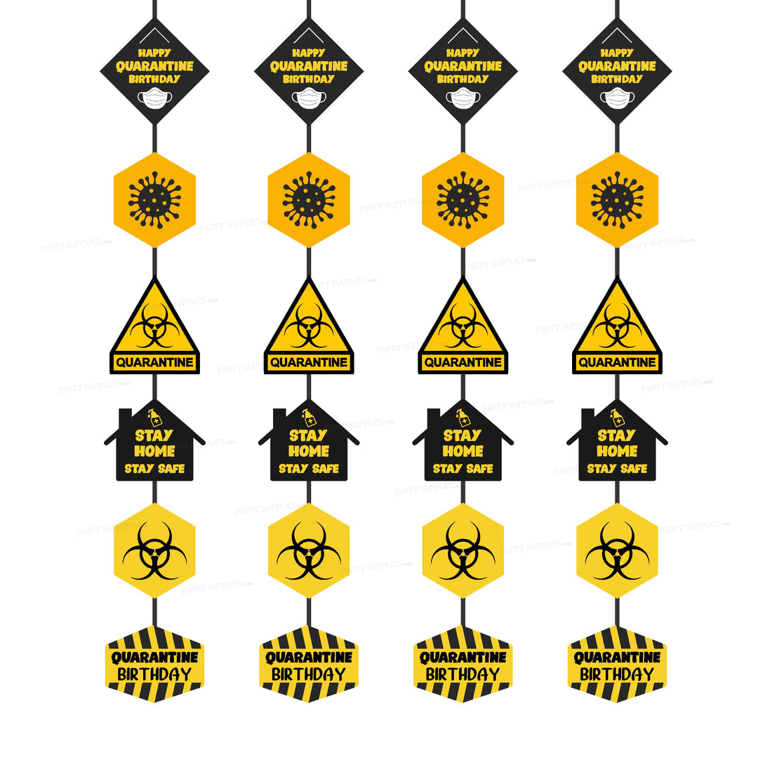 Quarantine Theme Classic Dangler