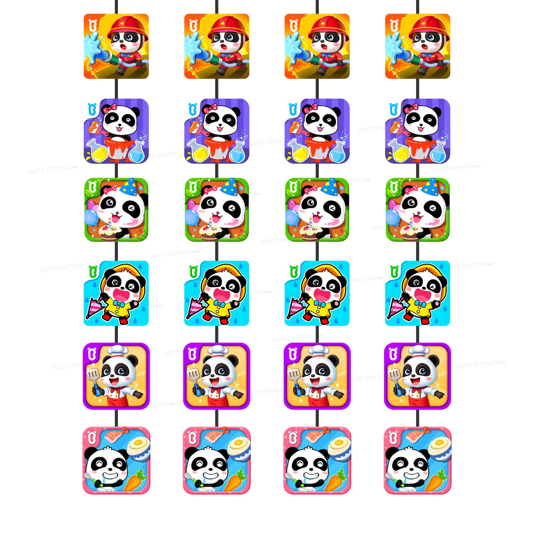 Baby Bus Theme Dangler