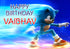 Sonic the Hedgehog Theme Customized Backdrop - 6x4 Ft. - image 1 of 7 | Party Supplies India