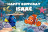 Nemo and Dory Theme Personalized Backdrop - 6X4 fT. - image 1 of 7 | Party Supplies India