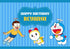 Doraemon Theme Customized Backdrop - 6x4 Ft. - image 1 of 7 | Party Supplies India