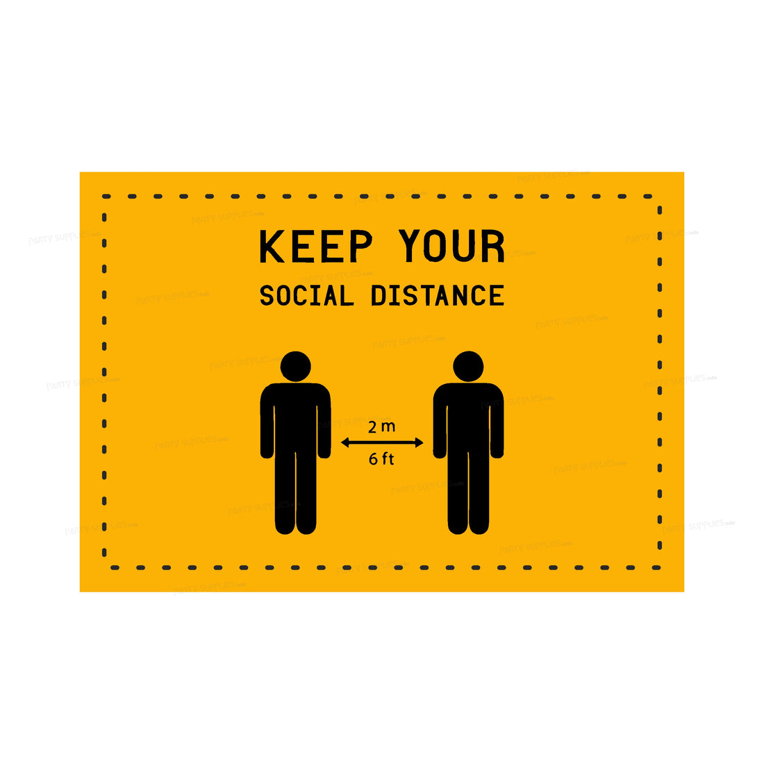 Quarantine Theme Cutout QRN-01