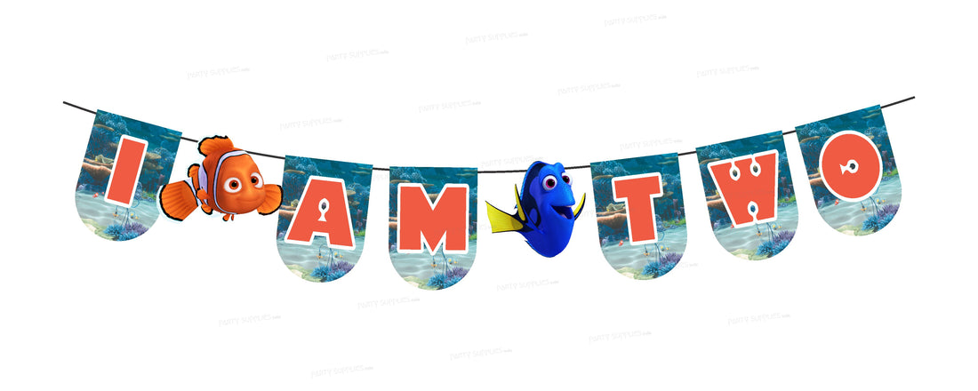 Nemo and Dory Theme Baby Age Hanging