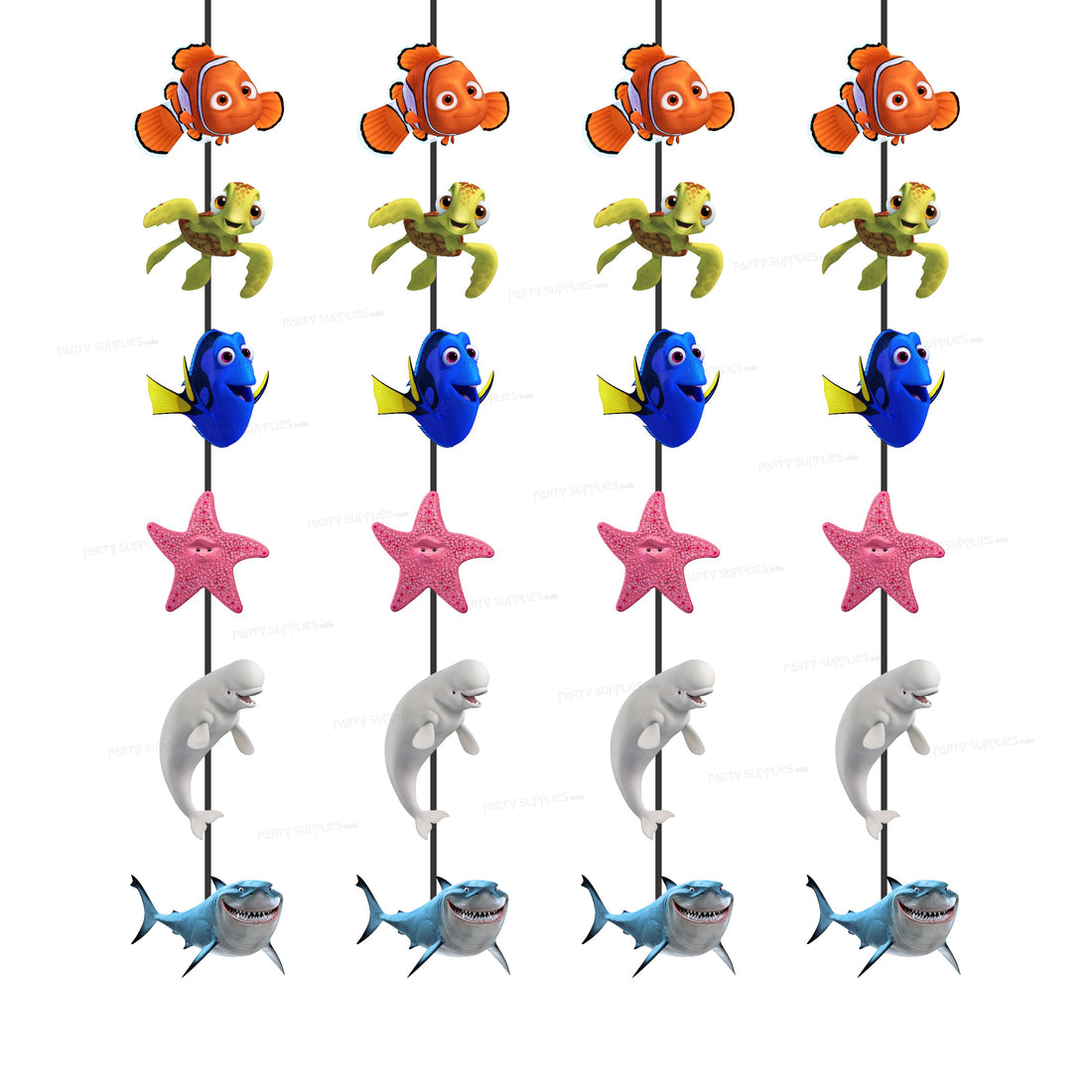 PSI Nemo and Dory Theme Dangler