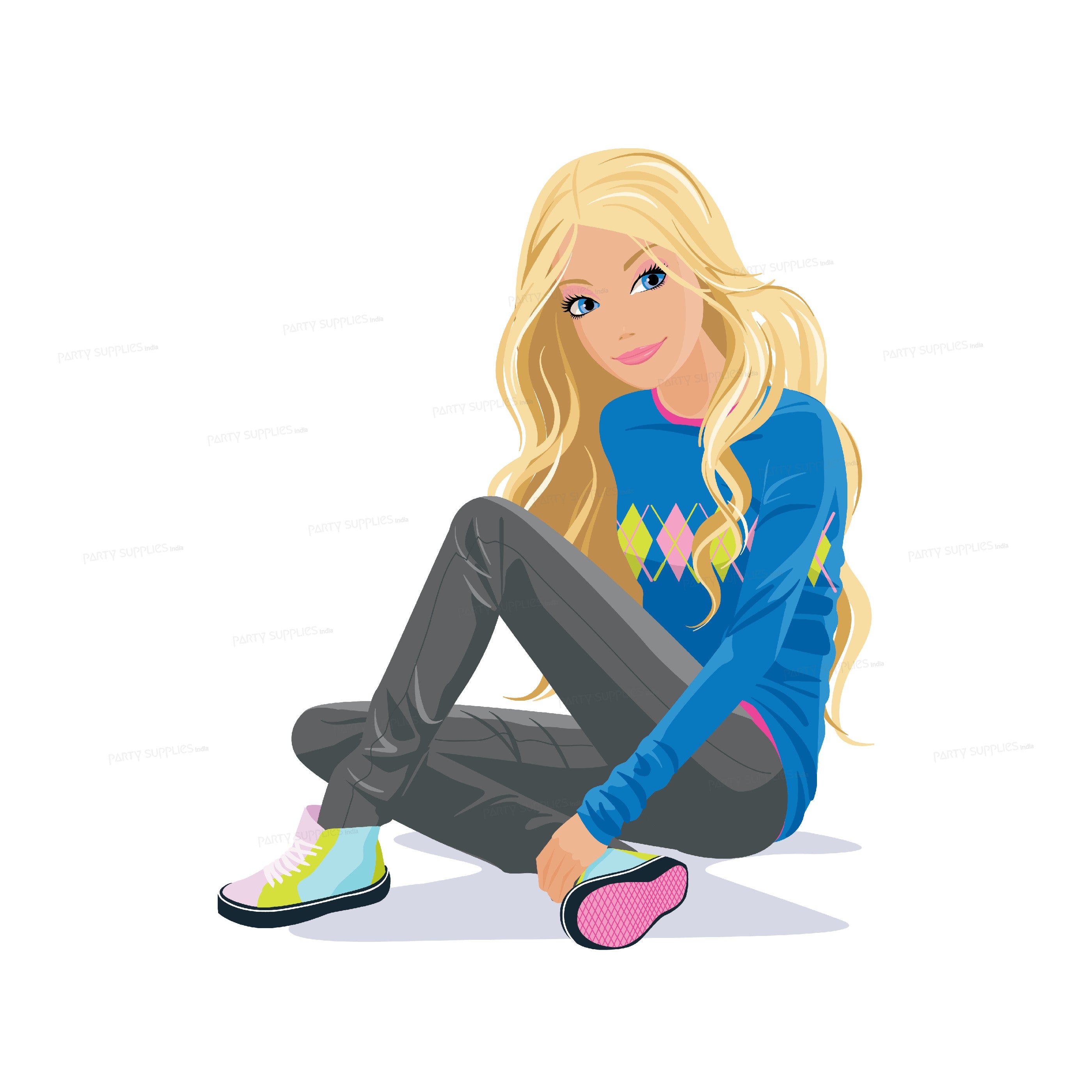 Barbie Theme Cutout BRB-07