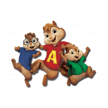 PSI Alvin and Chipmunks Theme Cutout - 09