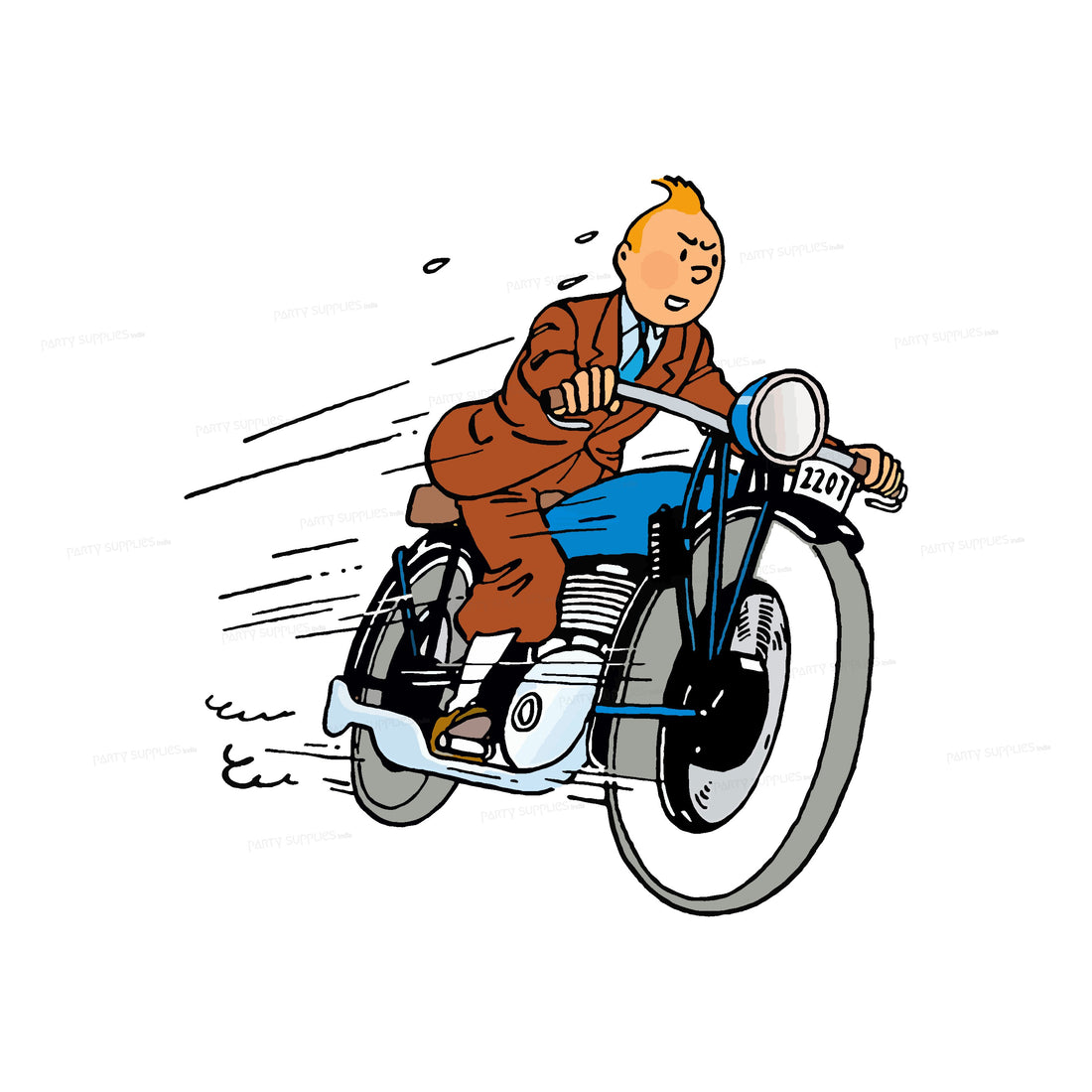 PSI Tintin Theme Cutout - 11