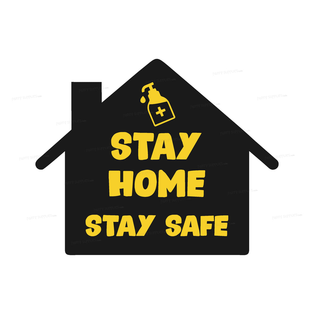 Quarantine Theme Cutout QRN-09