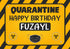 Quarantine Theme Backdrop - 6X4 fT. - image 1 of 7 | Party Supplies India