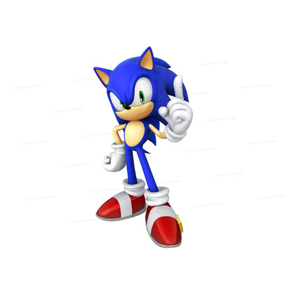 SONIC THE HEDGEHOG THEME Cutout STH-12