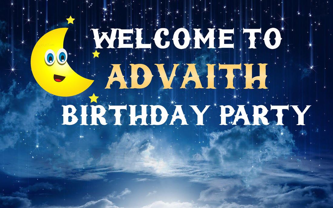 Twinkle Twinkle Little Star Boy Theme Welcome Board