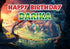 Tinker Bell Theme Backdrop - 6X4 fT. - image 1 of 7 | Party Supplies India