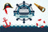 Sailor Theme Backdrop - 6X4 fT. - image 1 of 7 | Party Supplies India
