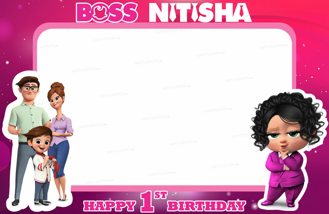 Girl Boss Baby Theme PhotoBooth