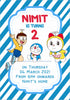 Doraemon Theme Invite - image 1 of 3 | Party Supplies India