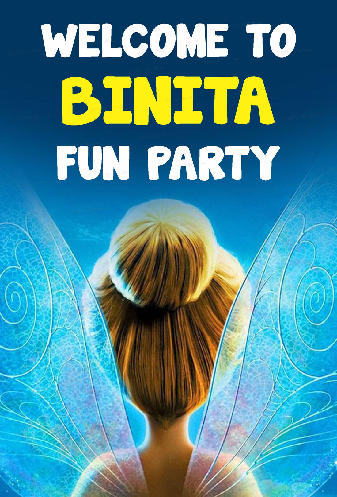 Tinker Bell Theme Welcome Board