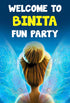 Tinker Bell Theme Welcome Board - image 1 of 3 | Party Supplies India