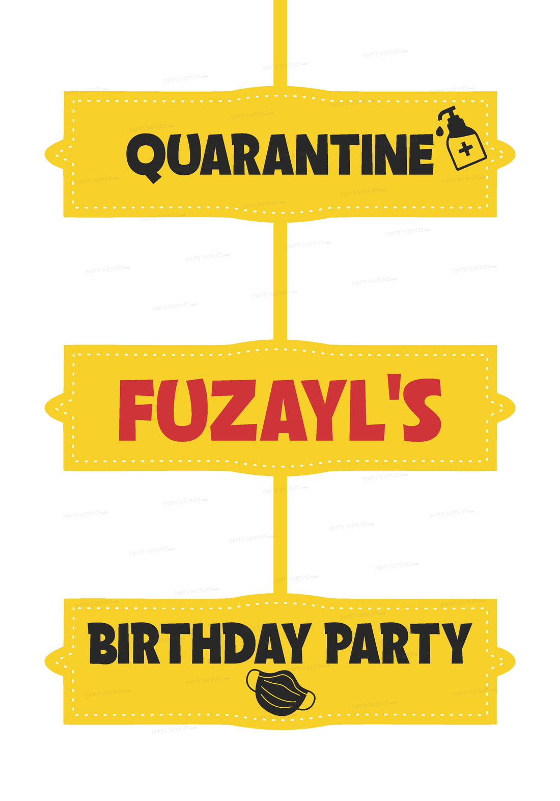 Quarantine Theme Door Poster