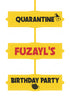 Quarantine Theme Door Poster - image 1 of 3 | Party Supplies India