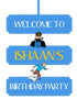 Tintin Theme Door Poster - image 1 of 3 | Party Supplies India