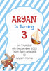 Tintin Theme Invite - image 1 of 3 | Party Supplies India