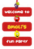 Fruits Theme Door Poster - image 1 of 3 | Party Supplies India