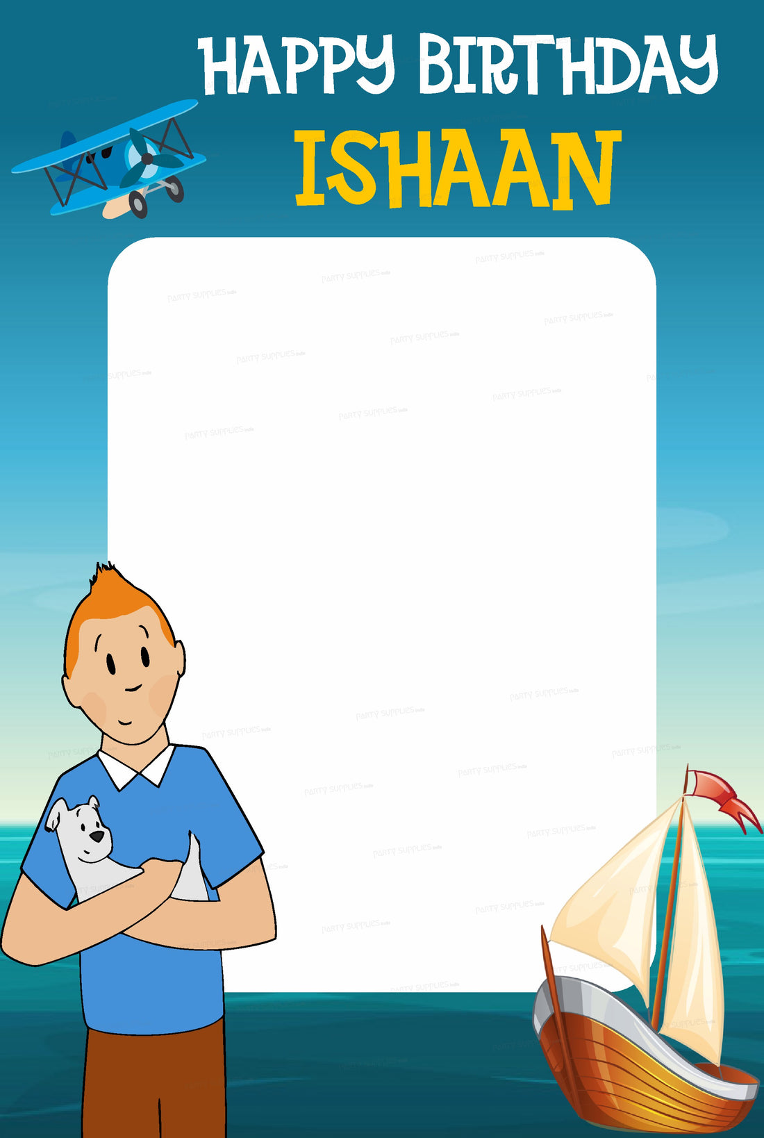 Tintin Theme PhotoBooth