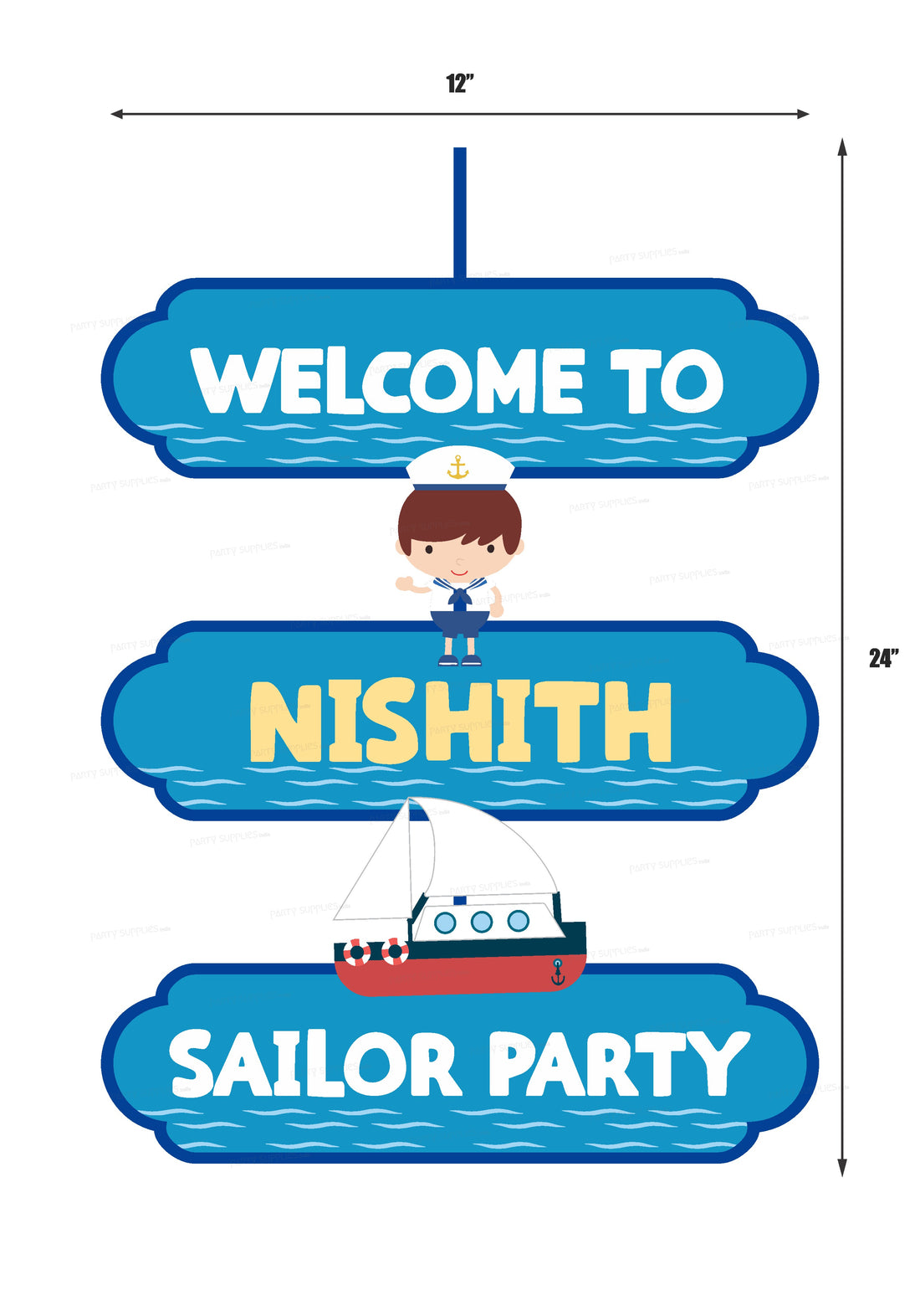 PSI Sailor Theme Door Poster