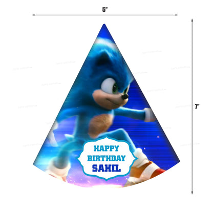 Sonic the Hedgehog Theme  Personalized Hat