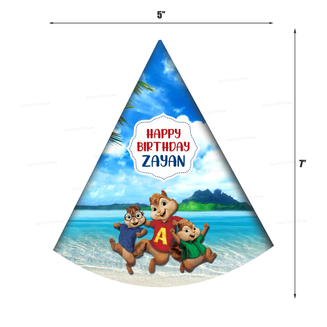 PSI Alvin and Chipmunks Theme Personalized Hat