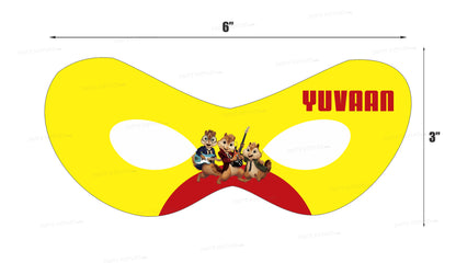 Alvin and Chipmunks Theme Customized Eye Mask