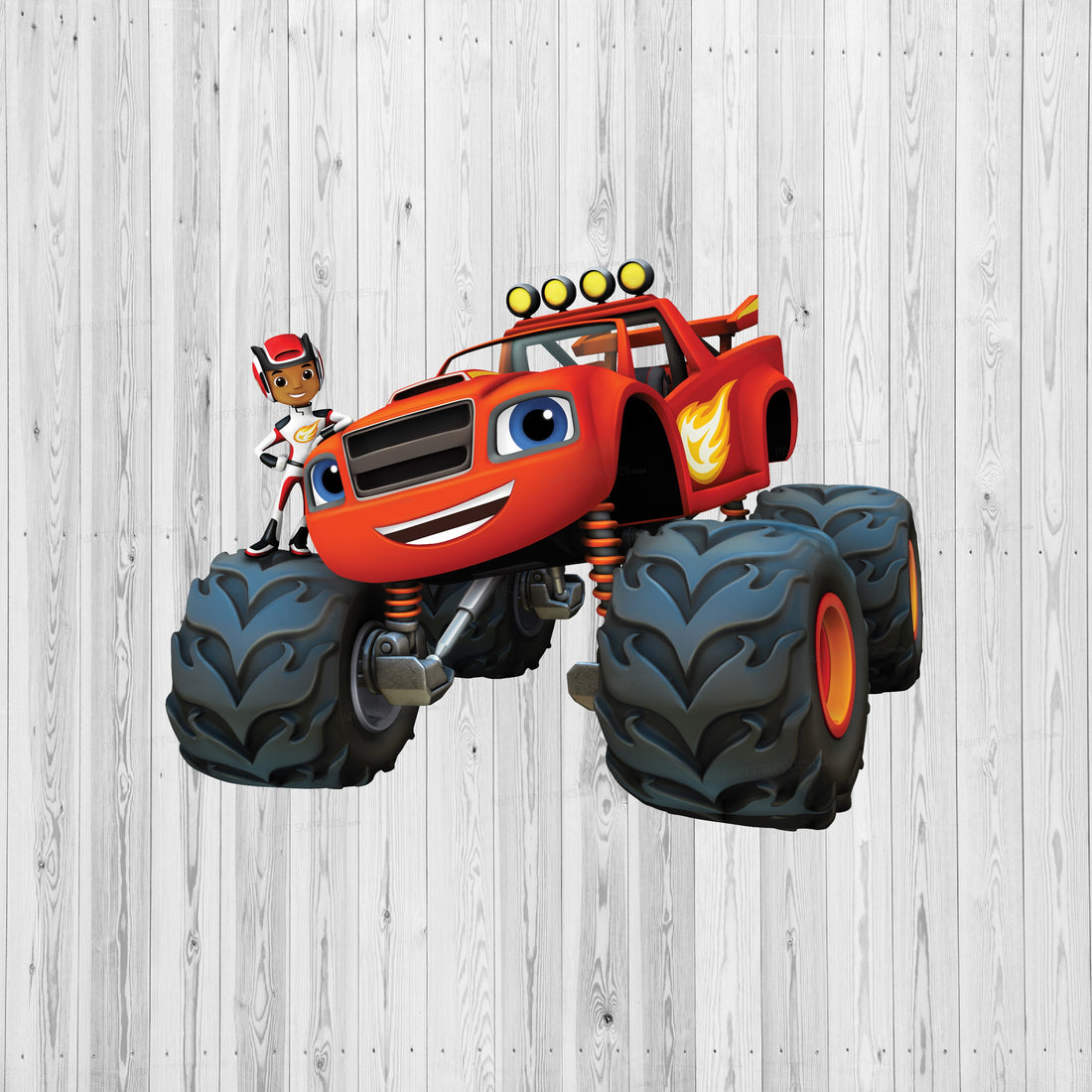 PSI Blaze and the Monster Machines Theme Cutout - 02