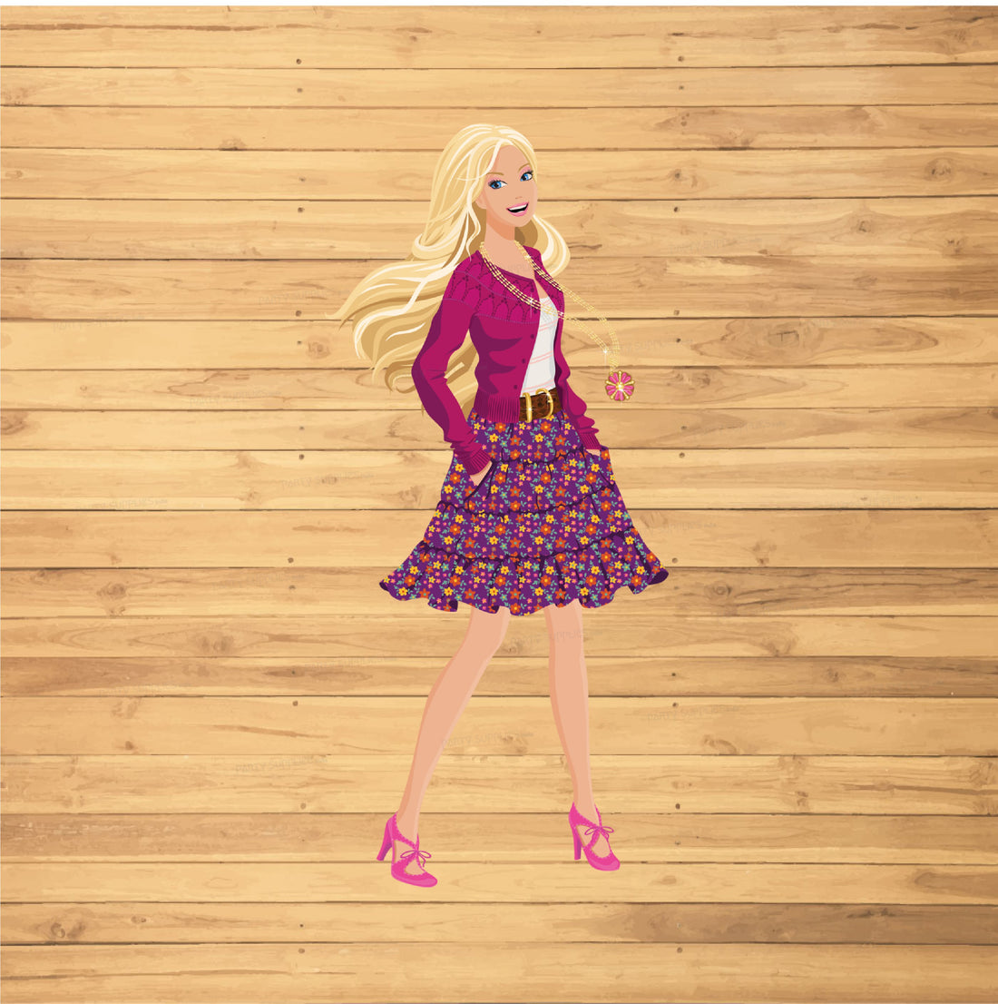 PSI Barbie Theme Cutout - 11