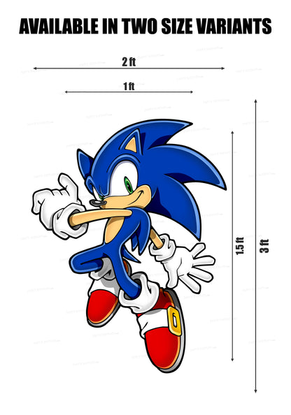 SONIC THE HEDGEHOG THEME Cutout STH-05