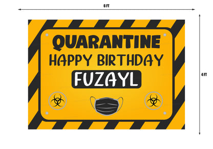 Quarantine Theme Backdrop