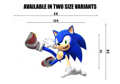 SONIC THE HEDGEHOG THEME Cutout STH-15