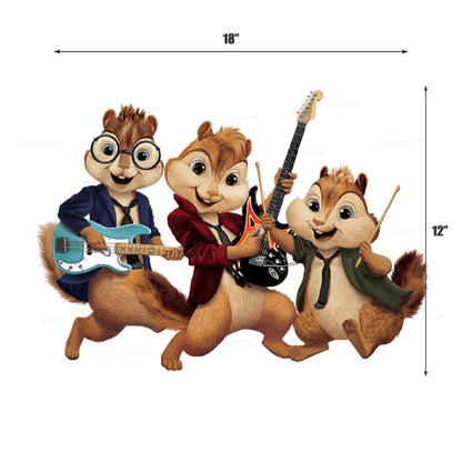 PSI Alvin and Chipmunks Theme Cutout - 12