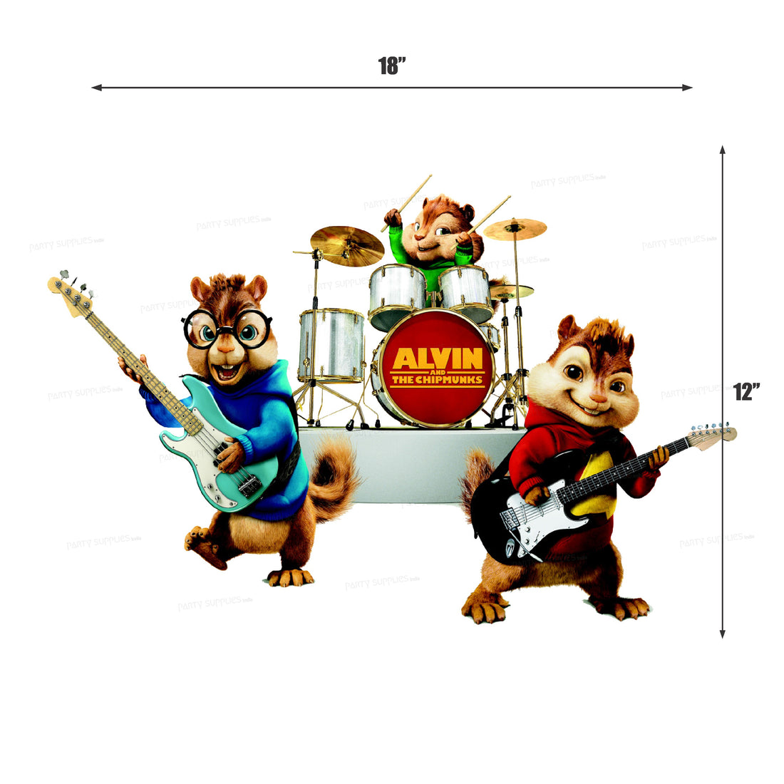 PSI Alvin and Chipmunks Theme Cutout - 13