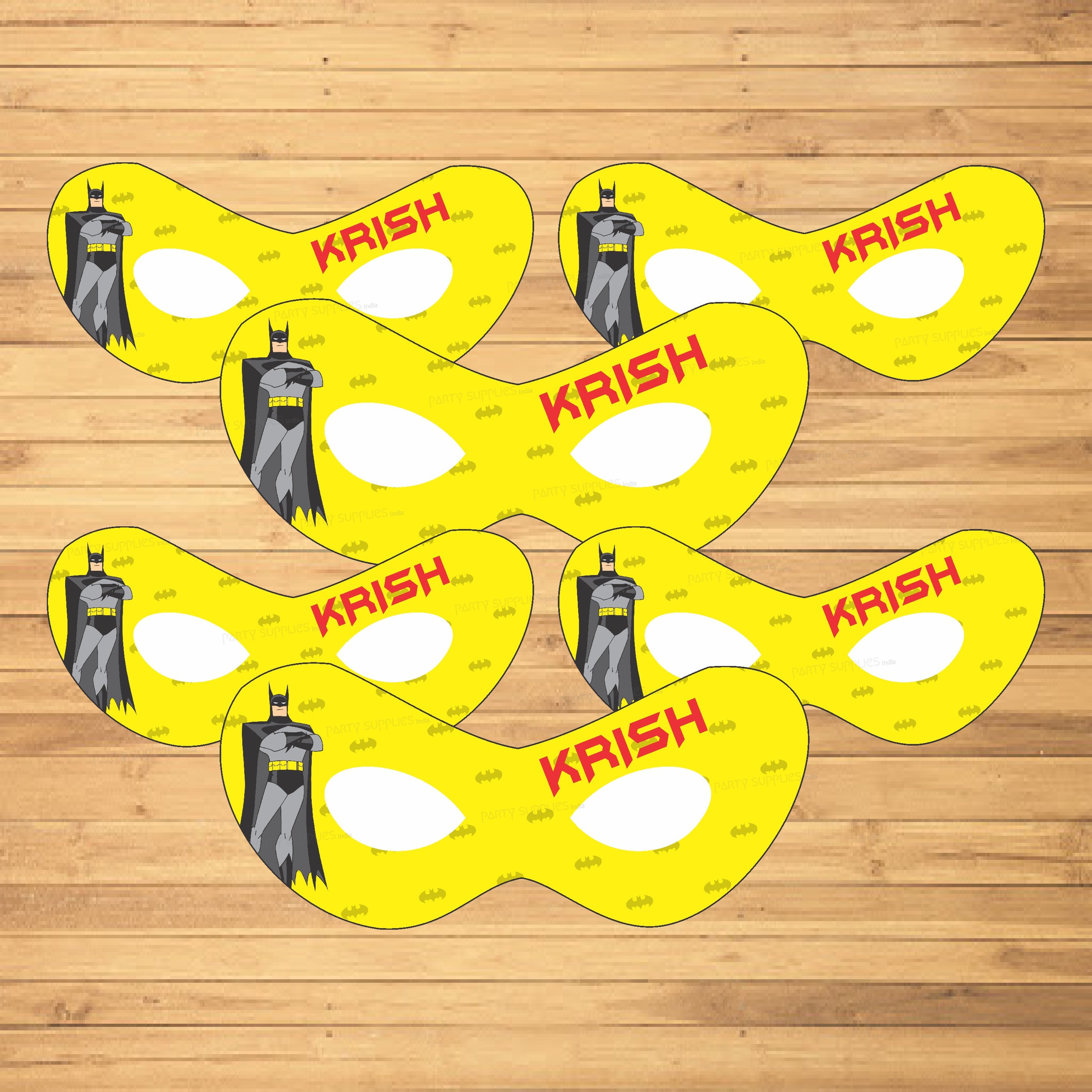 Batman Theme Customized Eye Mask