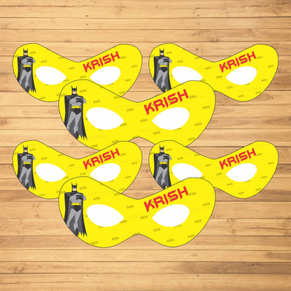 Batman Theme Customized Eye Mask