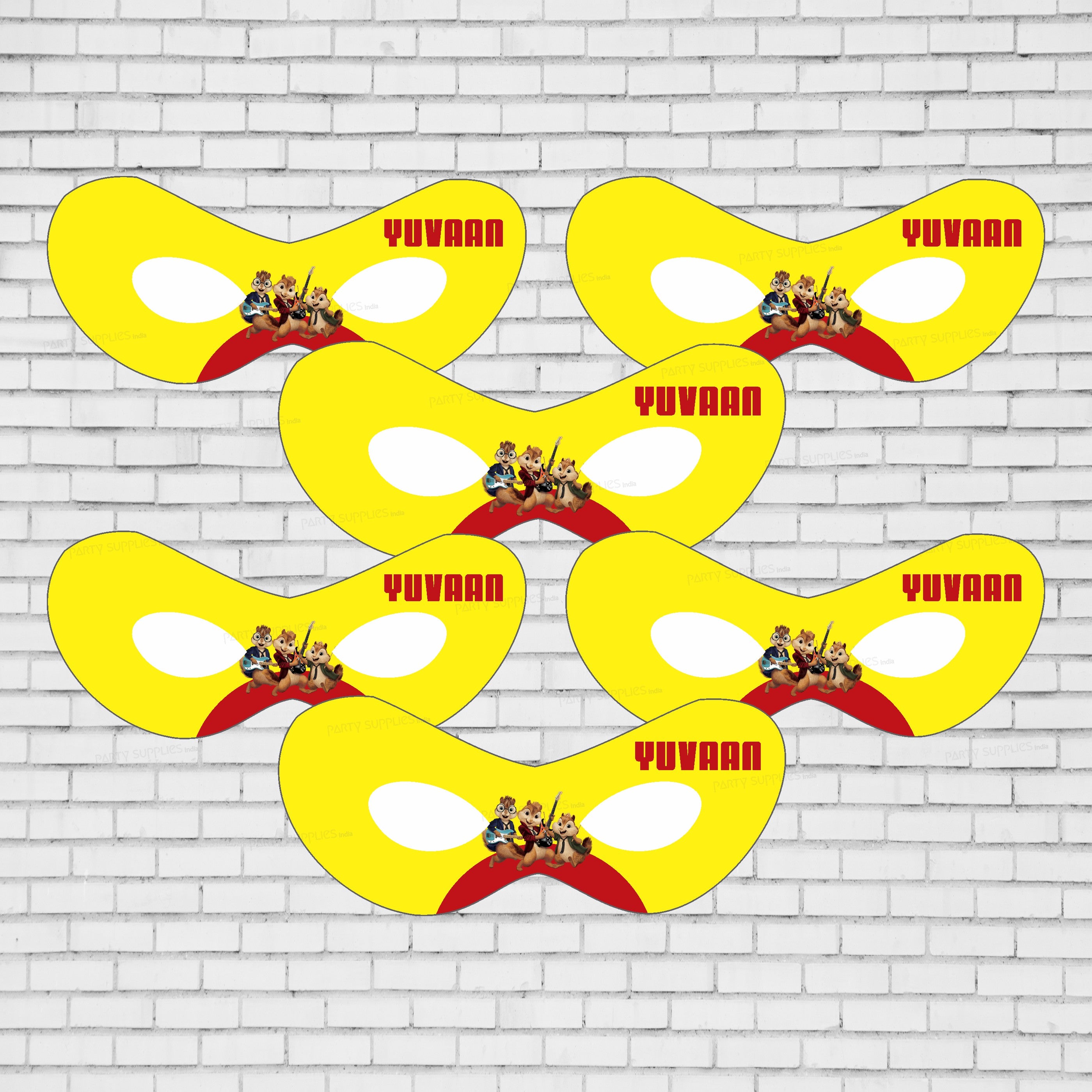 Alvin and Chipmunks Theme Customized Eye Mask