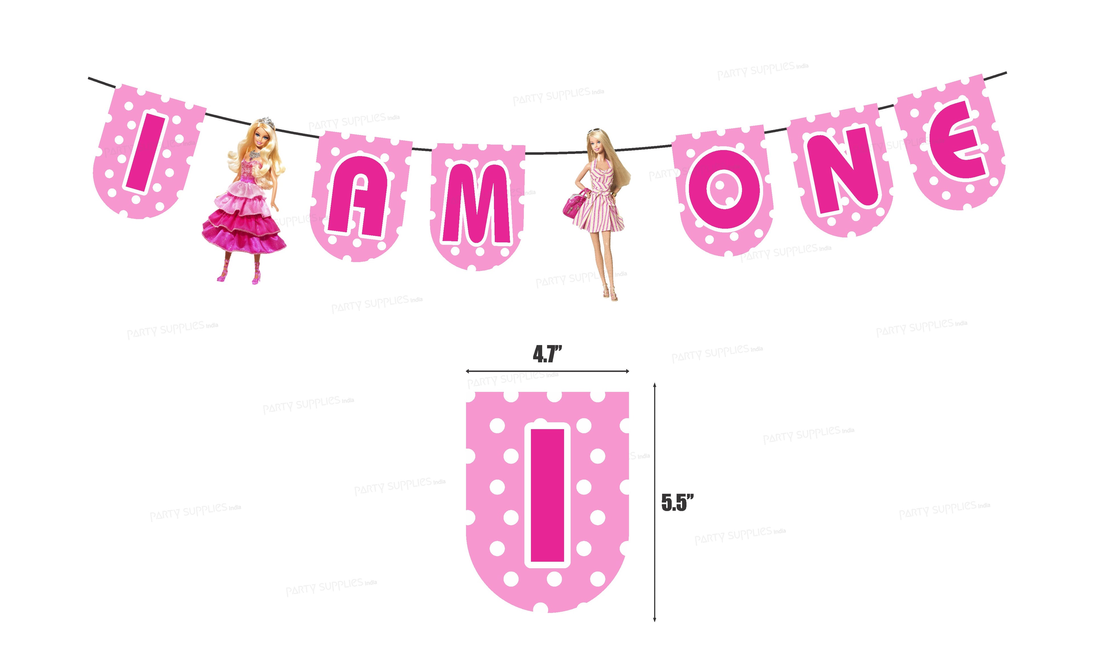 PSI Barbie Theme Baby Age Hanging