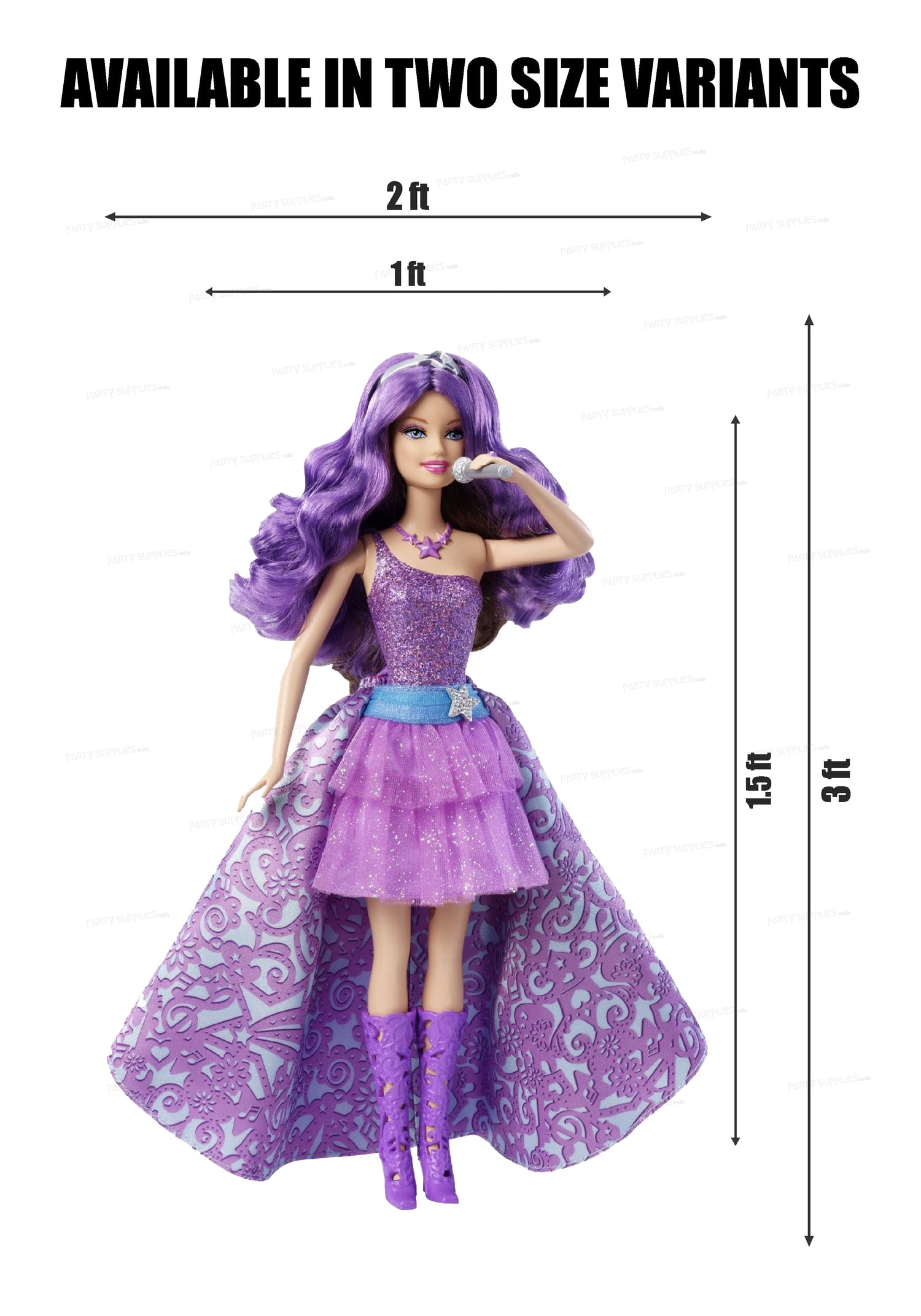 Barbie Theme Cutout BRB-02 - image 3 of 3 | Party Supplies India