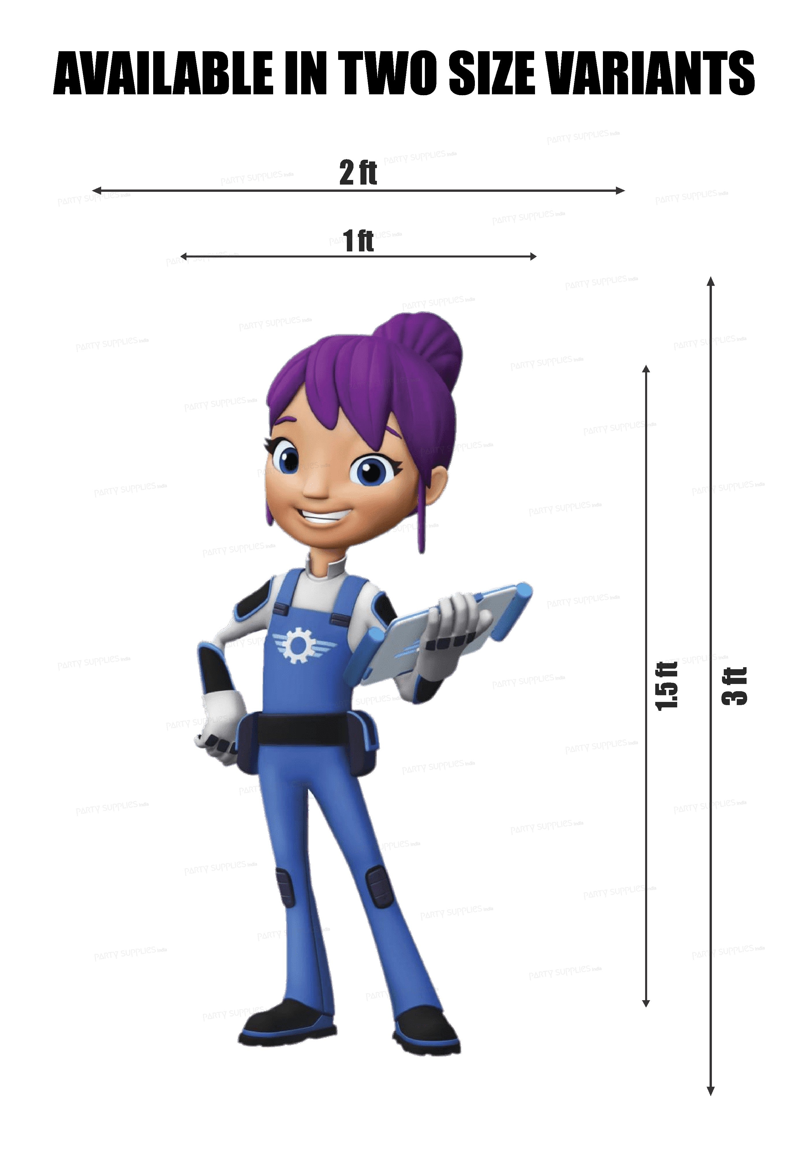 PSI Blaze and the Monster Machines Theme Cutout - 07